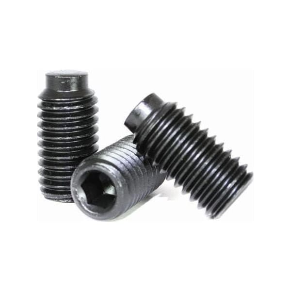 Newport Fasteners Socket Set Screw, Half Dog Point, 5/8-11 x 3/4", Alloy Steel, Black Oxide, Hex Socket , 1000PK 504256-1000 - main